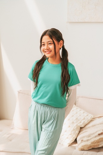 [Courier-DHL] QDY 61 Quick Dry Kids Round Neck S/Sleeve