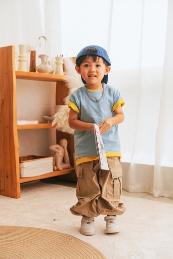 SCY 22 Siro Cotton Kids Round Neck S/Sleeve 190GSM